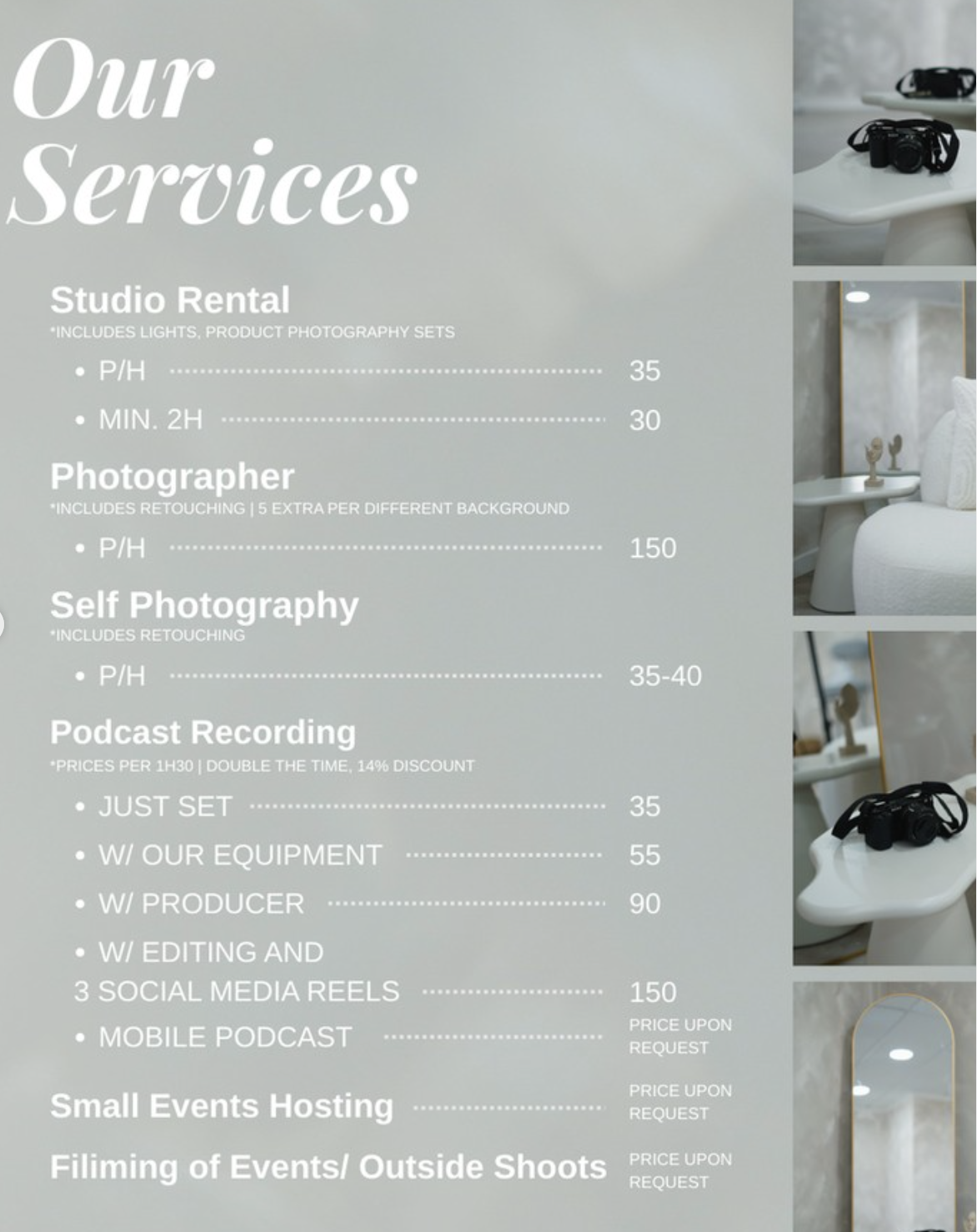 Videographer in Lisbon Services